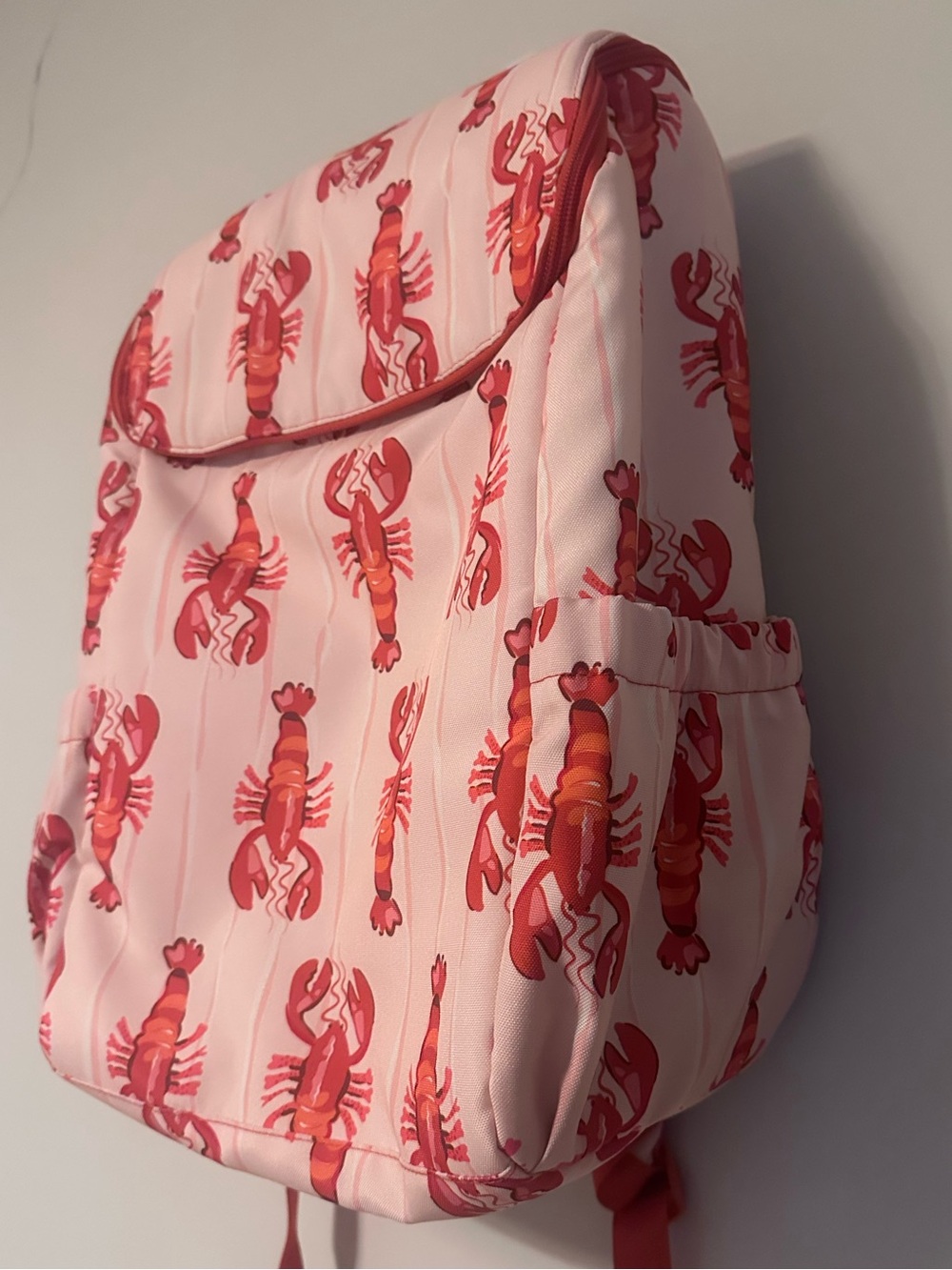 Vera Bradley Essential Lobster Clause Backpack Cooler Beach Vacation Pool NWOT - Picture 3 of 5